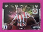 2021-22 Panini Prizm Premier League Fireworks #16 Rico Henry RC Brentford