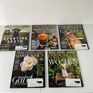 Garden and Gun Magazine Lot of 5 2018 2019 - Imagen 1 de 17