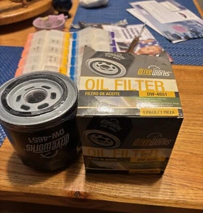 DRIVEWORKS DW-4651 ENGINE oil filter same as, see ebay ad w/seal - Picture 1 of 1