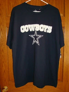 Authentisches NFL Team Apparel Dallas Cowboys blaues kurzärmliges T-Shirt Herren XLarge - Bild 1 von 1