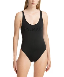 Balmain swimsuit women's BKBG72130001 black black swimwear swimsuit - Picture 1 of 5