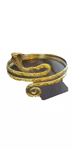 Messing Oberarm Armband Manschette Schlange - Bild 1 von 1