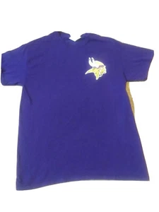 NFL Minnesota Vikings Double Sided Logo T-shirt Men sz Medium NWOT - Picture 1 of 5