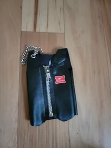 New HARLEY DAVIDSON Motorcycle Miller High Life Biker Vest Beer Bottle Koozie - Picture 1 of 4