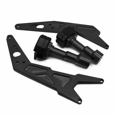 For Kawasaki Ninja 250 300 2013-18 Engine Crash Guard Pad Frame Slider Protector - Image 1 of 4