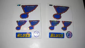 St. Louis Blues Aufkleber (1 Blatt Hockeyteam) - Bild 1 von 1