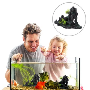 Aquarium Landscaping Resin Aquarium Cave Fish Tank Hideouts Aquarium Hiding Cave - Picture 1 of 12