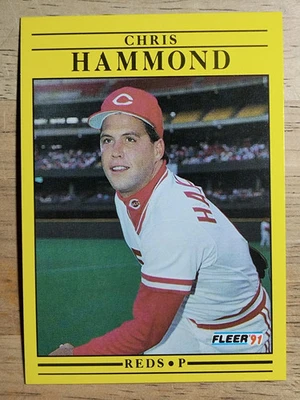 1991 Fleer #65 Chris Hammond - Image 1 of 2