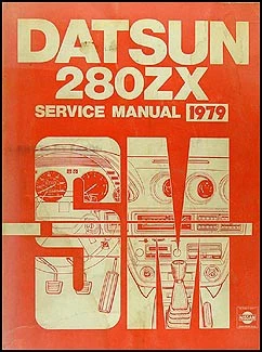 1979 Datsun 280ZX Service Manual Original OEM Dealer Repair Shop Book - Image 1 of 4