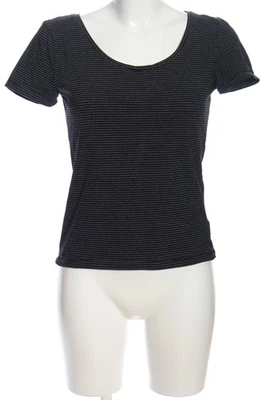 H&M Ringelshirt Damen Shirt Gr. DE 38 schwarz-weiß Casual-Look - Bild 1 von 4