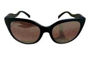 Serengeti LIA 8575 PWT Satin Black & Silver Polarized Mirror Sunglasses Italy - Picture 1 of 16