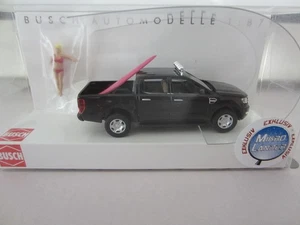 BUSCH 52811 FORD RANGER ON THE BEACH BLACK model is PLASTIC - HO or 1:87 scale - Picture 1 of 4
