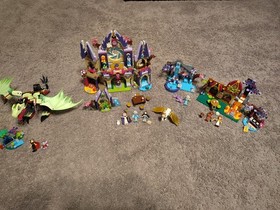LEGO Incomplete Elves Lot  Skyra's Mysterious Sky Castle 41078,41193,41074,41072