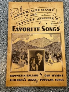 Cancionero Asher Sizemore & Little Jimmie 1934 música de los Apalaches Jimmie Rodgers - Imagen 1 de 11
