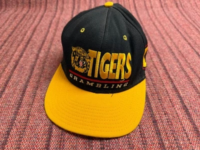 MENS USED VINTAGE 90S DREW PEARSON GRAMBLING STATE TIGERS WOOL SNAPBACK HAT - Image 1 of 4