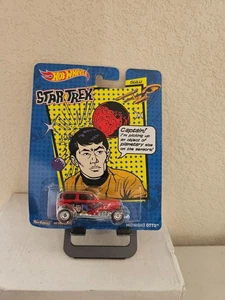 Hot Wheels Star Trek Sulu Midnight Otto Real Riders A54 - Picture 1 of 1
