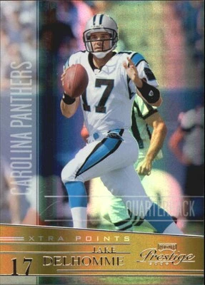 2006 Playoff Prestige Xtra Points Gold #20 Jake Delhomme - FB - Image 1 of 2