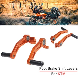 Foot Brake Gear Shift Levers Pedals For KTM 390 Duke 2013-2016 200 Duke 2012-16 - Picture 1 of 12
