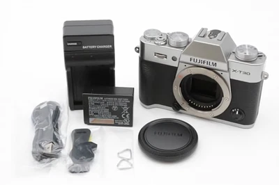 Fujifilm X-T30 26.1MP Mirrorless SLR Digital Camera Body Silver From Japan Used - Image 1 of 4