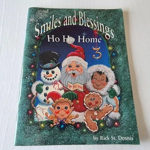 Smiles And Blessings Ho Ho Home 3 Christmas Decorative Painting Rick St Dennis - Picture 1 of 6