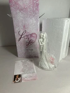 Sprache der Liebe von Gina Freehill für römische Braut & Bräutigam Hochzeitstorte Topper - Bild 1 von 24
