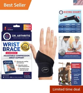 Karpaltunnel Handgelenkbandagen zur Handunterstützung beim Gewichtheben - Handbuch enthalten - Bild 1 von 9