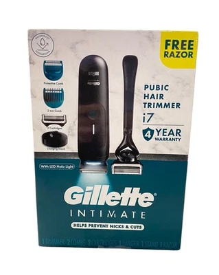 Gillette i7 Men’s Premium Intimate & Body Grooming Kit with Trimmer & Razor New - Image 1 of 4
