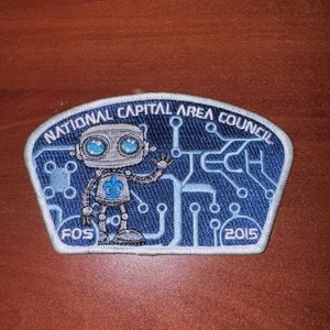 Pfadfinder CSP Patch - National Capital Area Council FOS 2015 Friends Of Scouting - Bild 1 von 2