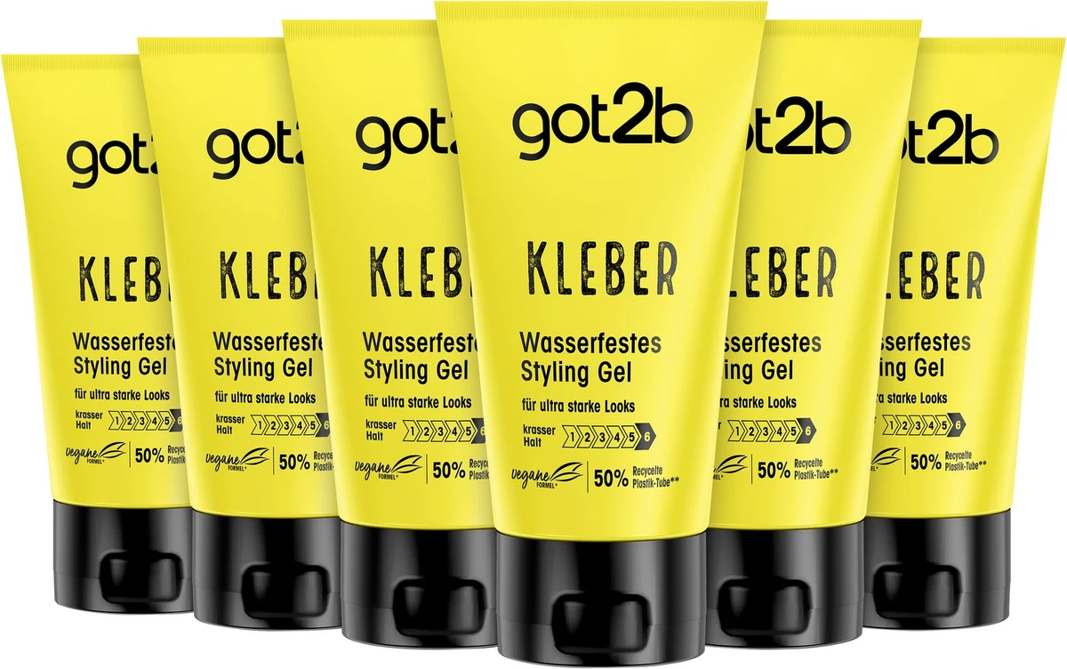 Got2b Wax Kleber Spiking, Krasser Halt | 2er Pack (2 X 75 Ml) | Für Kreative Styles Ohne Crunch-Effekt