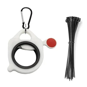 Efficient Wire Organizer For Zip Tie Carrier Holder with Keychain for Handy Use - Picture 1 of 7