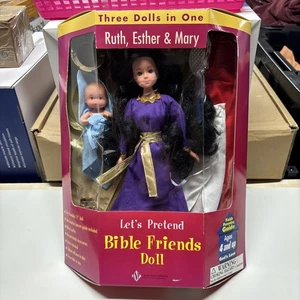 Mujeres de Fe por Lluvia 3 Muñecas María, Rut, Ester Nuevo Precintado. Caja dañada - Imagen 1 de 9