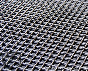 Stainless Steel T316 Diamond Woven Mesh Grille Screen Sheet 16"X48" Grill Grid - Bild 1 von 1