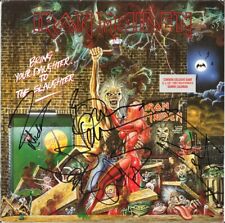 IRON MAIDEN Bring Your Daughter, FULLY SIGNED Vinyl LP Bruce Dickinson AUTOGRAPH