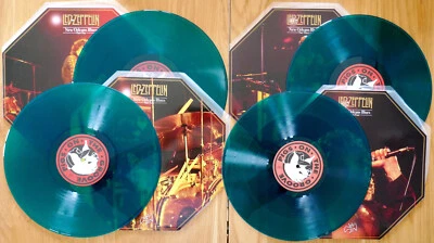 LED ZEPPELIN - NEW ORLEANS BLUES, rare 4LP box set BLUE VINYL live 100 MADE - Image 1 of 4