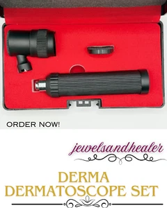 Professional Derma Dermatoscope Set for Skin Exams - Veterinary & Human Use - Picture 1 of 4