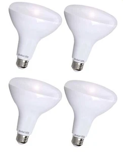 4 Pack BR30 Bright LED Light Bulbs by Bioluz LED – INSTANT-ON Warm White LED... - Picture 1 of 6