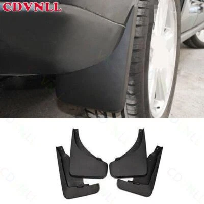 Para Jeep Compass 2011-2016 Negro Mate Guardabarros Guardabarros Guardabarros Cubierta 4 Piezas Foto 1 de 4