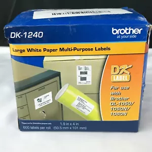 Brother QL-1050/1050N Etichette - DK-1240, Bianco, 1 rotolo - Foto 1 di 5
