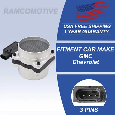 Sensor de flujo de masa de aire MAF 25008307 para GMC C1500 C3500 V8 5,7 L 1994-2002 Foto 1 de 4
