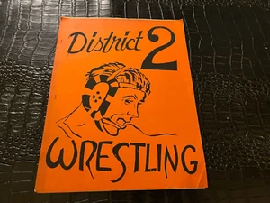 27 de febrero 1954 Somerville camiseta nueva escuela secundaria lucha estatal encuentro - Imagen 1 de 1