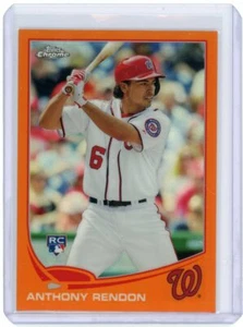 2013 Topps Chrome Baseball Anthony Rendon Orange Refractor RC Rookie SP #128 MLB - Bild 1 von 2