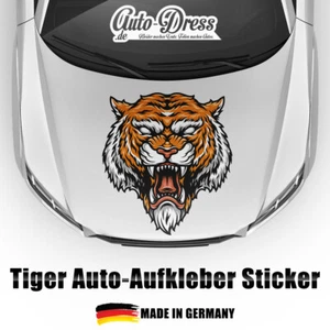 ⭐Universal Auto-Aufkleber, Folie, Design-Folierung 85x78cm - Motiv: Tiger Kopf⭐ - Picture 1 of 4