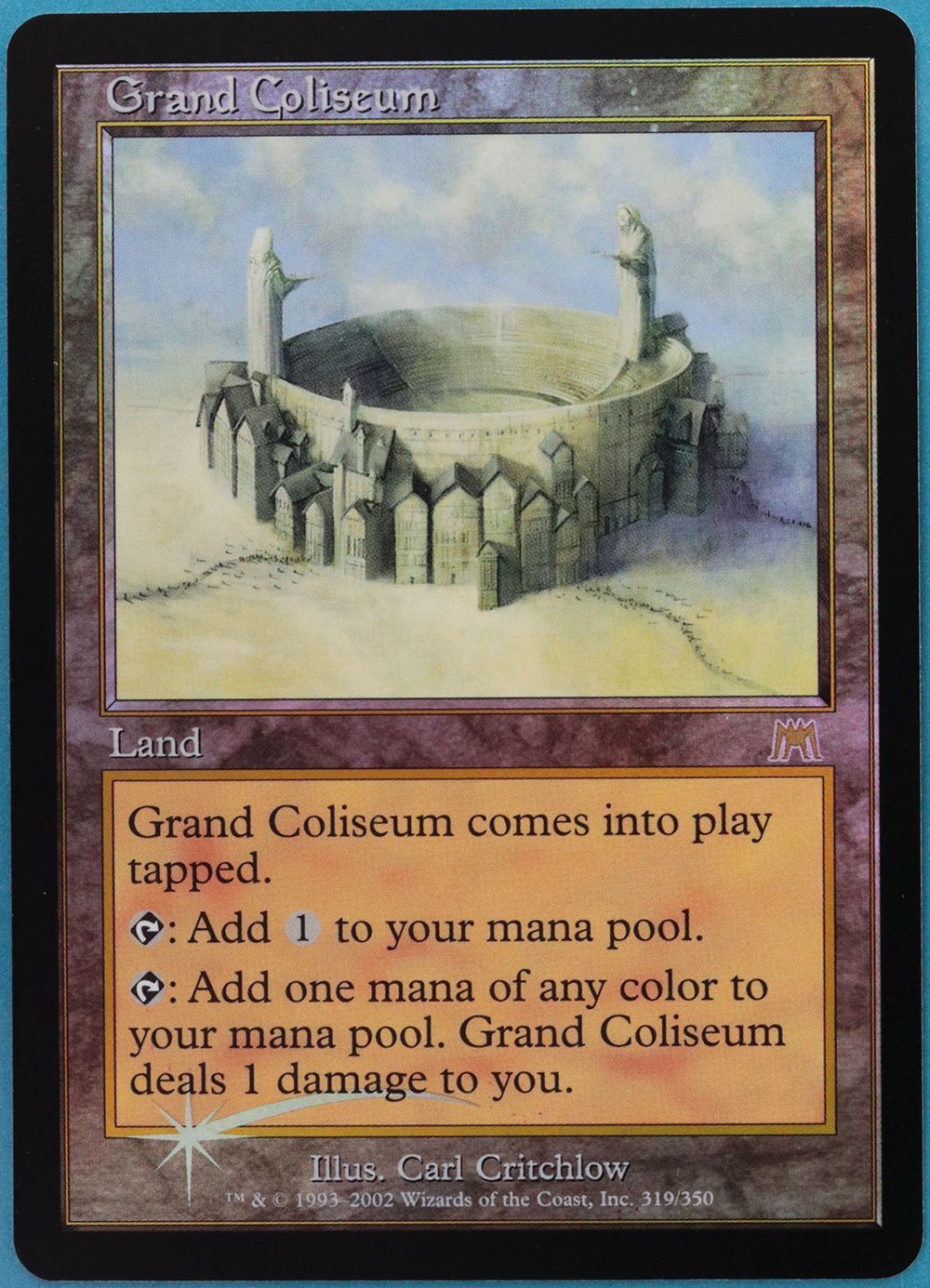 Grand Coliseum FOIL Onslaught MINT Land Rare MAGIC CARD (ID# 434310) ABUGames