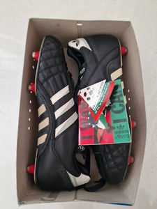 ADIDAS BOOTS ETRUSCO UNICO 1990 MADE FRANCE VERY RARE SIZE EU 41 1/3 - UK-US 7.5 - Picture 1 of 19