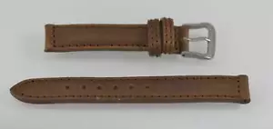 Bracelet de remplacement de montre unisexe en acier inoxydable marron fossiles 14 mm - Photo 1 sur 2