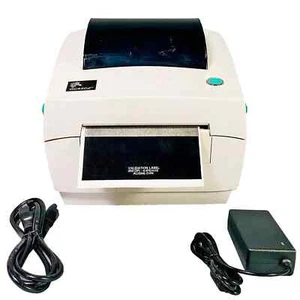 TESTED Zebra GC420d Direct Thermal 4x6 Label Barcode Printer USB Serial Parallel - Picture 1 of 11
