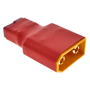 Conector sin cables - XT90 / XT-90 adaptador de enchufe en T macho a hembra (estilo decanos) - Imagen 1 de 2