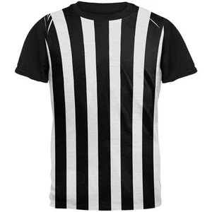 Halloween Referee Costume All Over Mens Black Back T Shirt - Picture 1 of 1