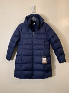 The North Face Metropolis down hooded parka jacket summit navy NWT sz 1X $300 - Picture 1 of 7