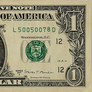 Mini Super Repeater Fancy Serial Number One Dollar L50050078D James Bond 007 - Picture 1 of 8